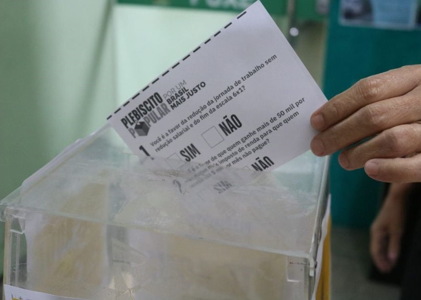 Leia mais sobre o artigo Saiba onde votar no plebiscito pelo fim da escala 6×1 e pela taxação dos super ricos em MG
