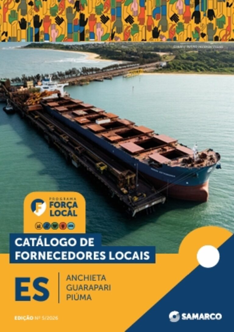 SAMARCO lança 5ª edição do Catálogo de Fornecedores Locais